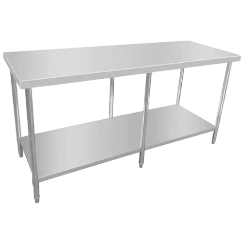 Kitchen Knock 621228 Work Bench with Undershelf – 2400×800×900mm commercial kitchen equipment