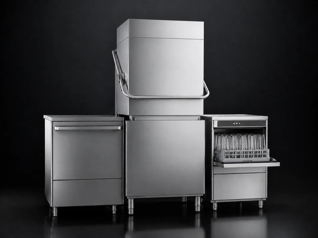 Commercial passthrough, underbench and glasswashing equipment