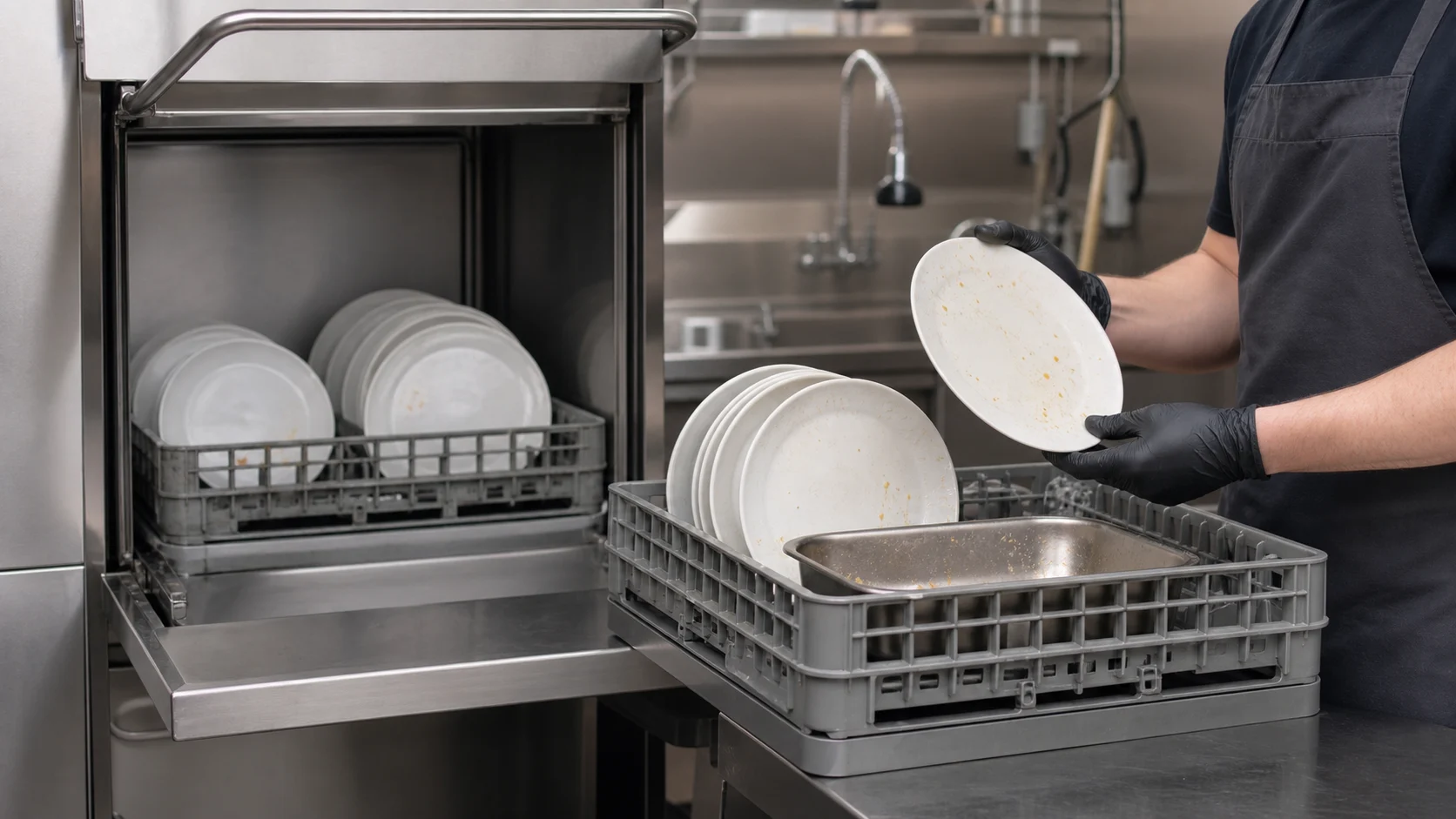 Commercial Dishwasher Leaving Dishes Dirty? Safe Checks Before Calling for Service