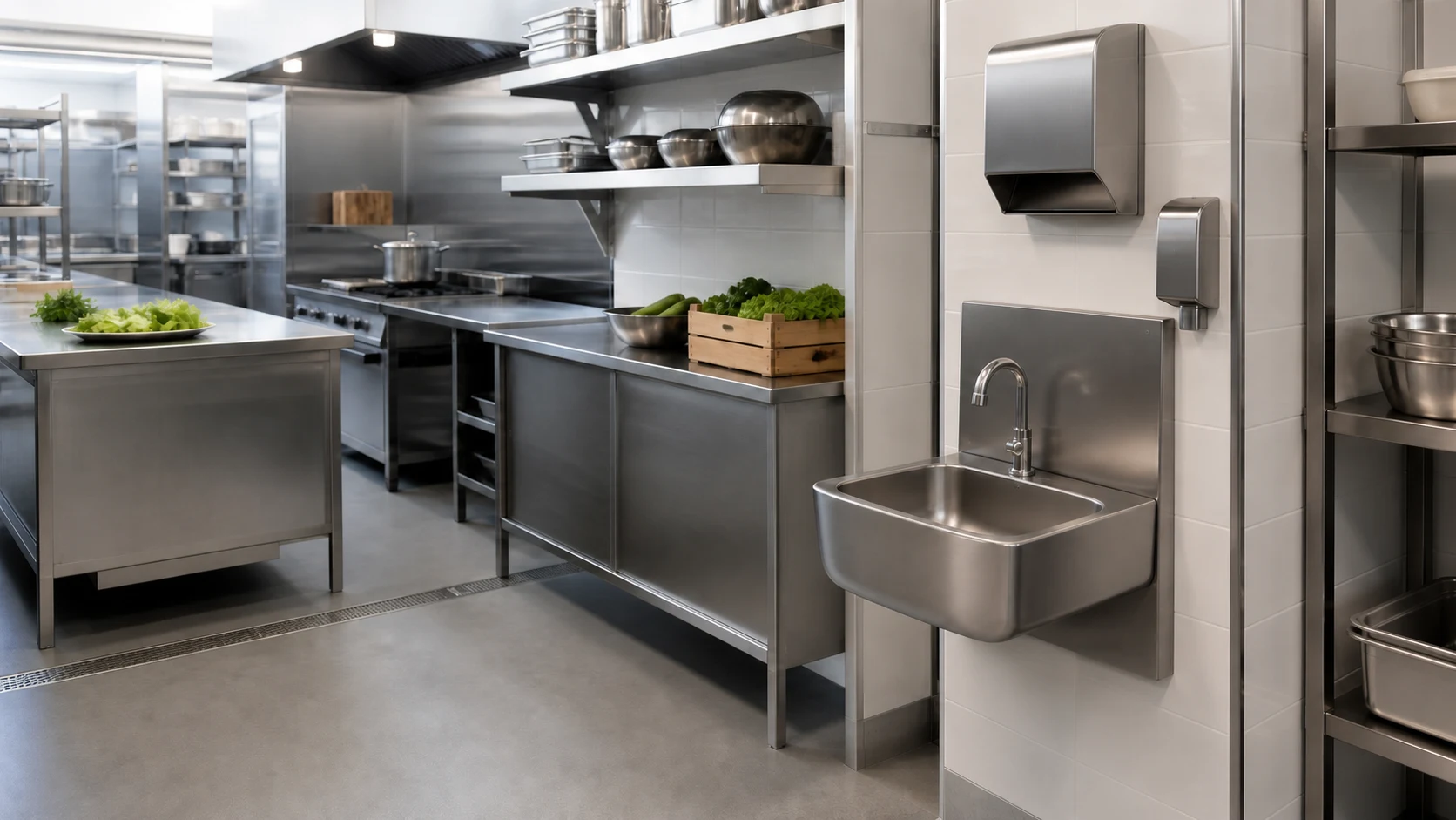 A Hand Basin on the Plan Is Not Yet a Usable Hand-Washing Facility