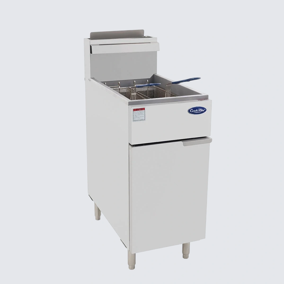Cookrite ATFS-50 Gas Deep Fryer – 26.6L 4-Tube Commercial Fryer commercial kitchen equipment