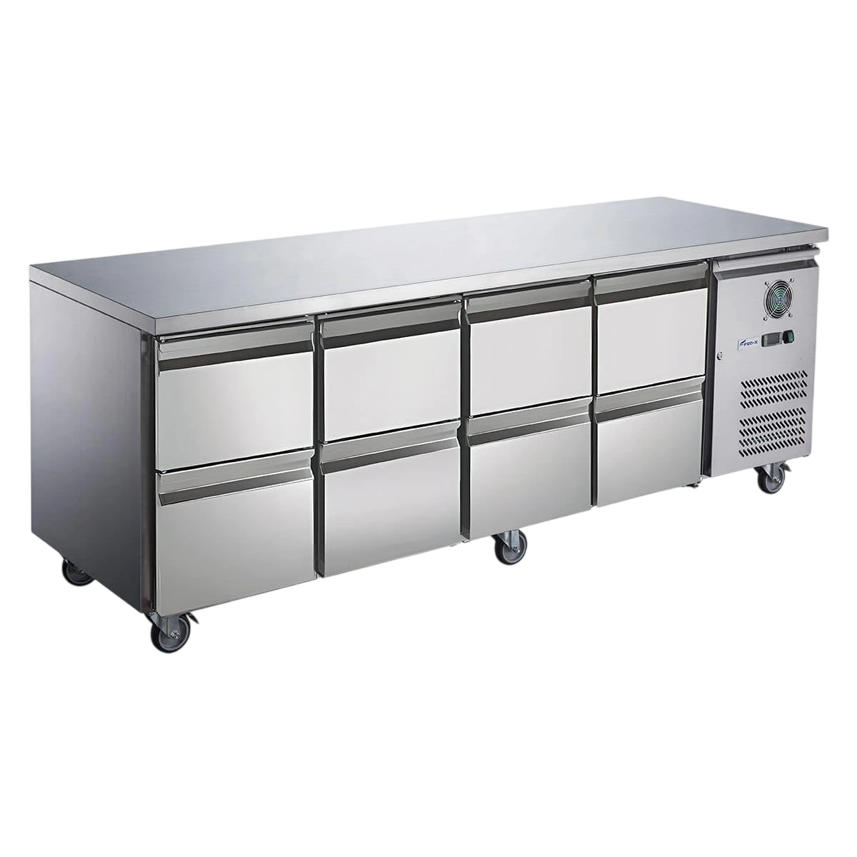 Fagor XUB7C22S4D Undercounter Refrigerator – 8 Drawers, 698L